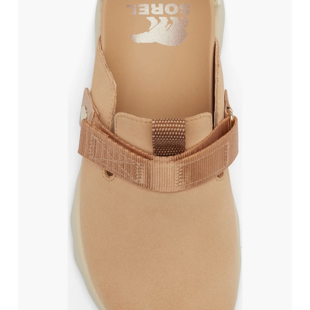 Sorel Viibe Women's Clogs Slip On Omega Taupe Sz 7 NIB
